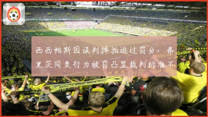 西西帕斯因误判摔拍逃过罚分，弗里茨同类行为被罚凸显裁判标准不一